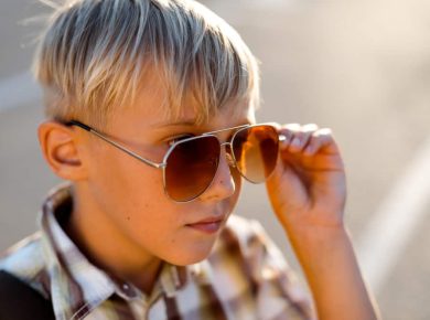 Enlever rayures lunettes de soleil