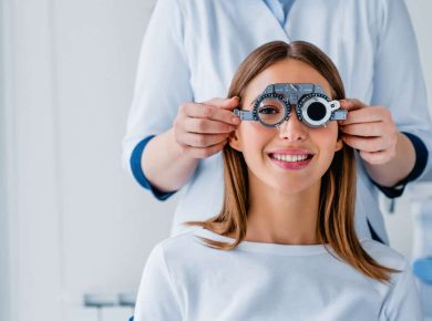 Pourquoi je vois un rond flou